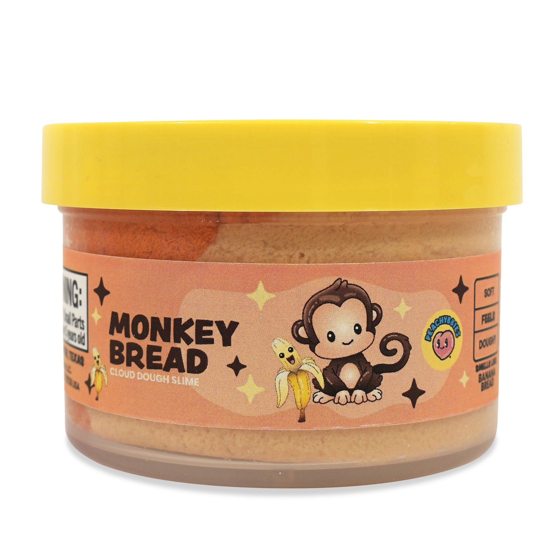 PeachyBbies 7 oz Monkey Bread Slime