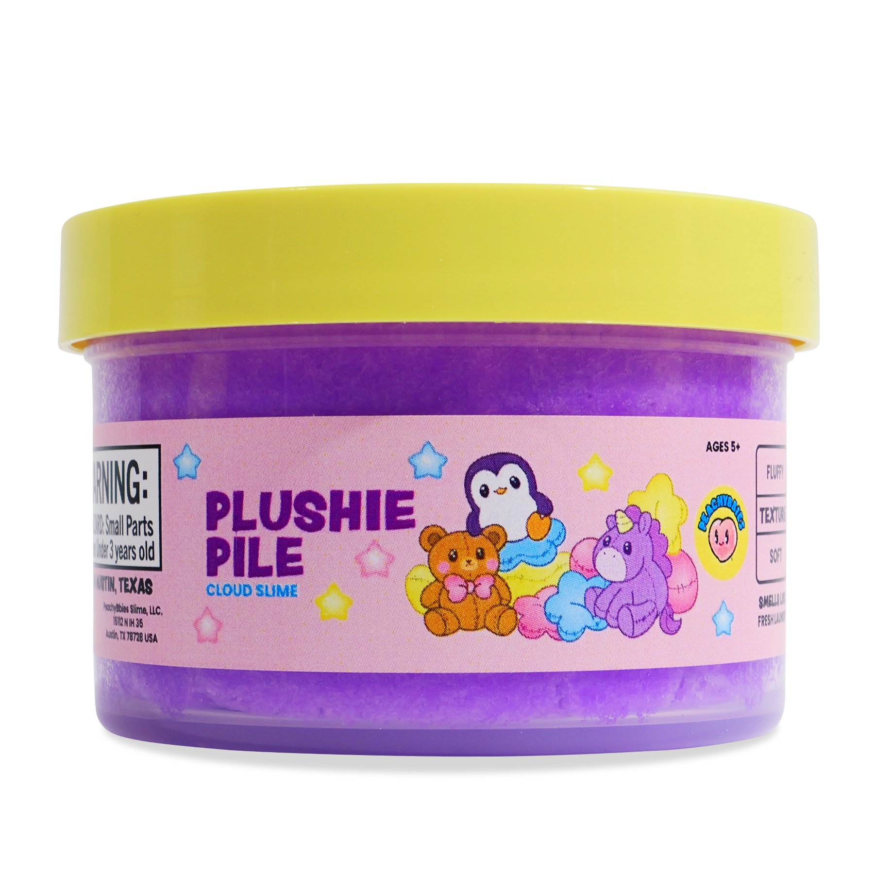 PeachyBbies 7 oz Plushie Pile Slime