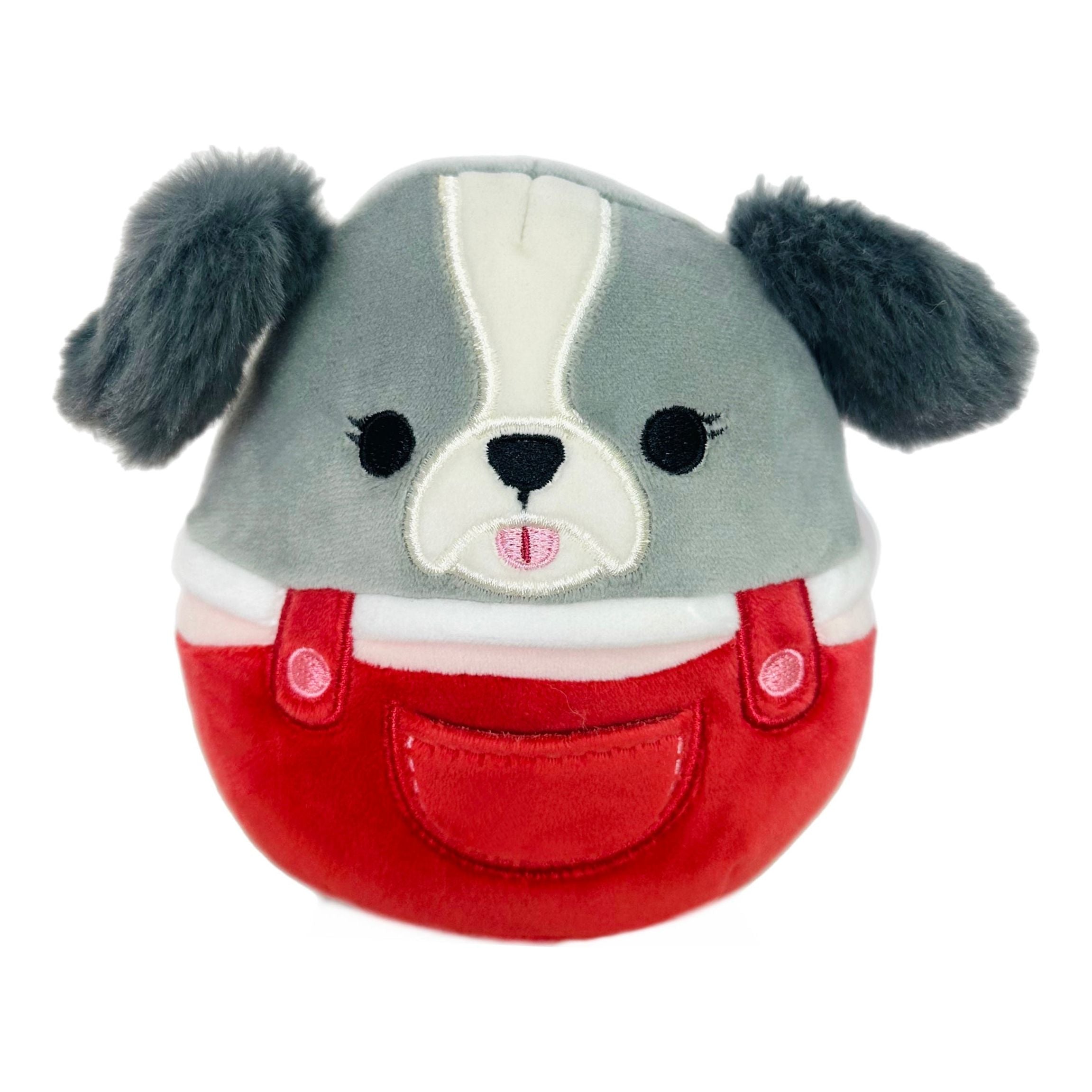 Squishmallow 5 Inch Malu the Dog in Overalls Plush Toy *FINAL SALE*