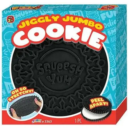Ja-Ru 5 Inch Foodie Fusion Jumbo Jiggly Cookie Gummy Squishy Toy - Assorted