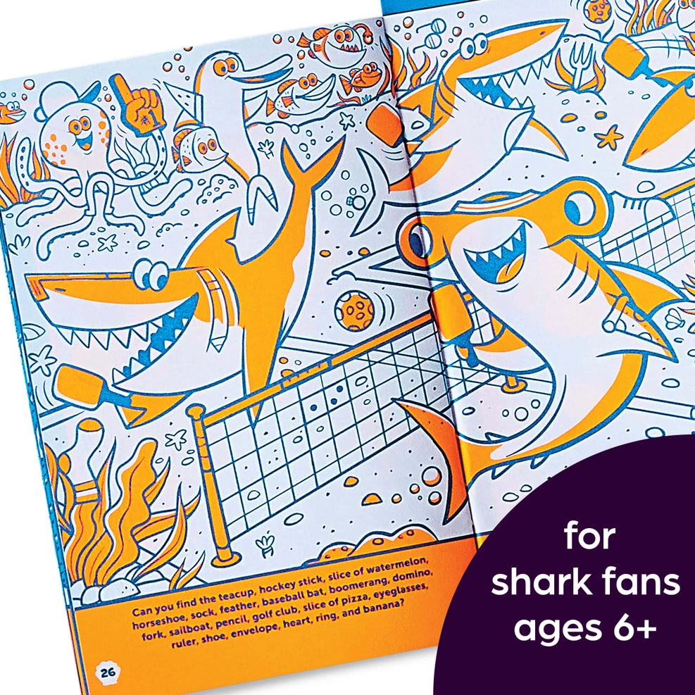 Highlights Hidden Pictures: Shark Puzzles to Highlight Activity Book