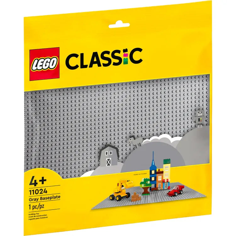 LEGO® Classic Gray Baseplate 11024