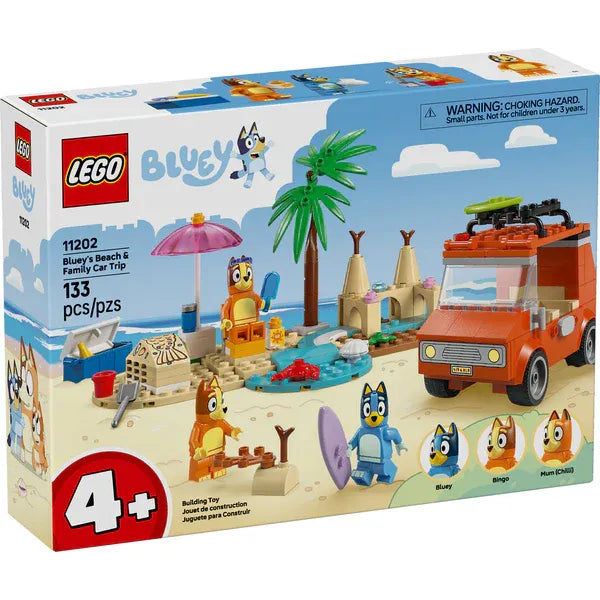LEGO®  Bluey's Beach & Family Car Trip 11202