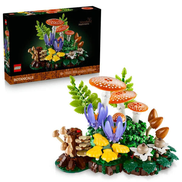 LEGO® Botanicals Woodland Mushrooms 11505