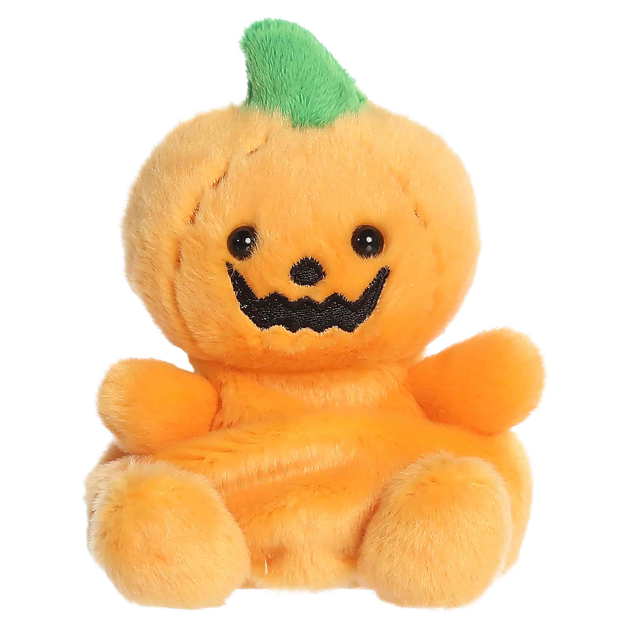 Palm Pals 5 Inch Squashley the Pumpkin Head Halloween Plush Toy