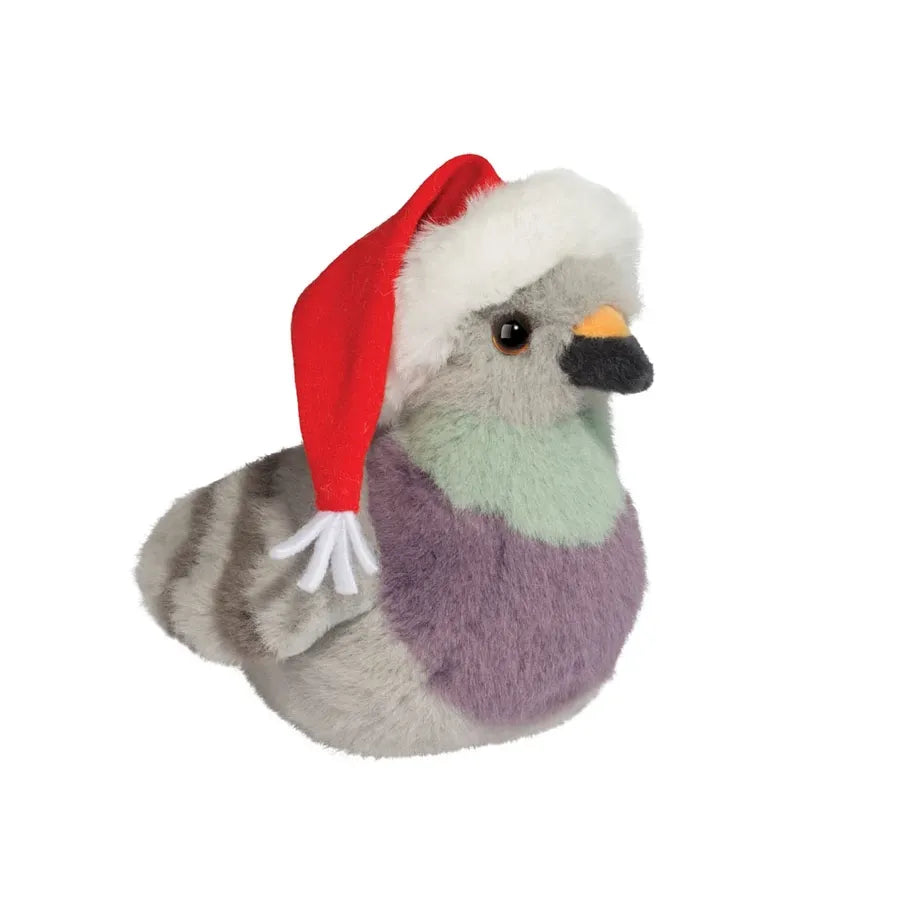 Douglas 7 Inch Santa Pigeon Holiday Plush Toy