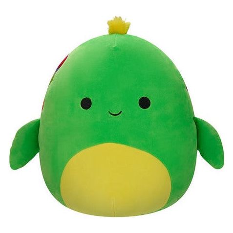 Squishmallow 16 Inch Lars the Neon Green Sea Turtle Plush Toy - Owl & Goose Gifts