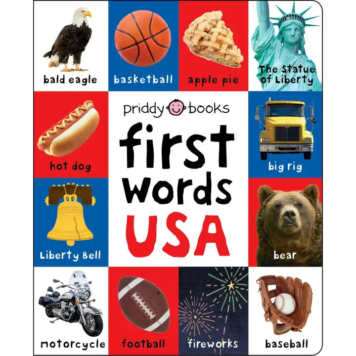 First Words USA Padded Board Book