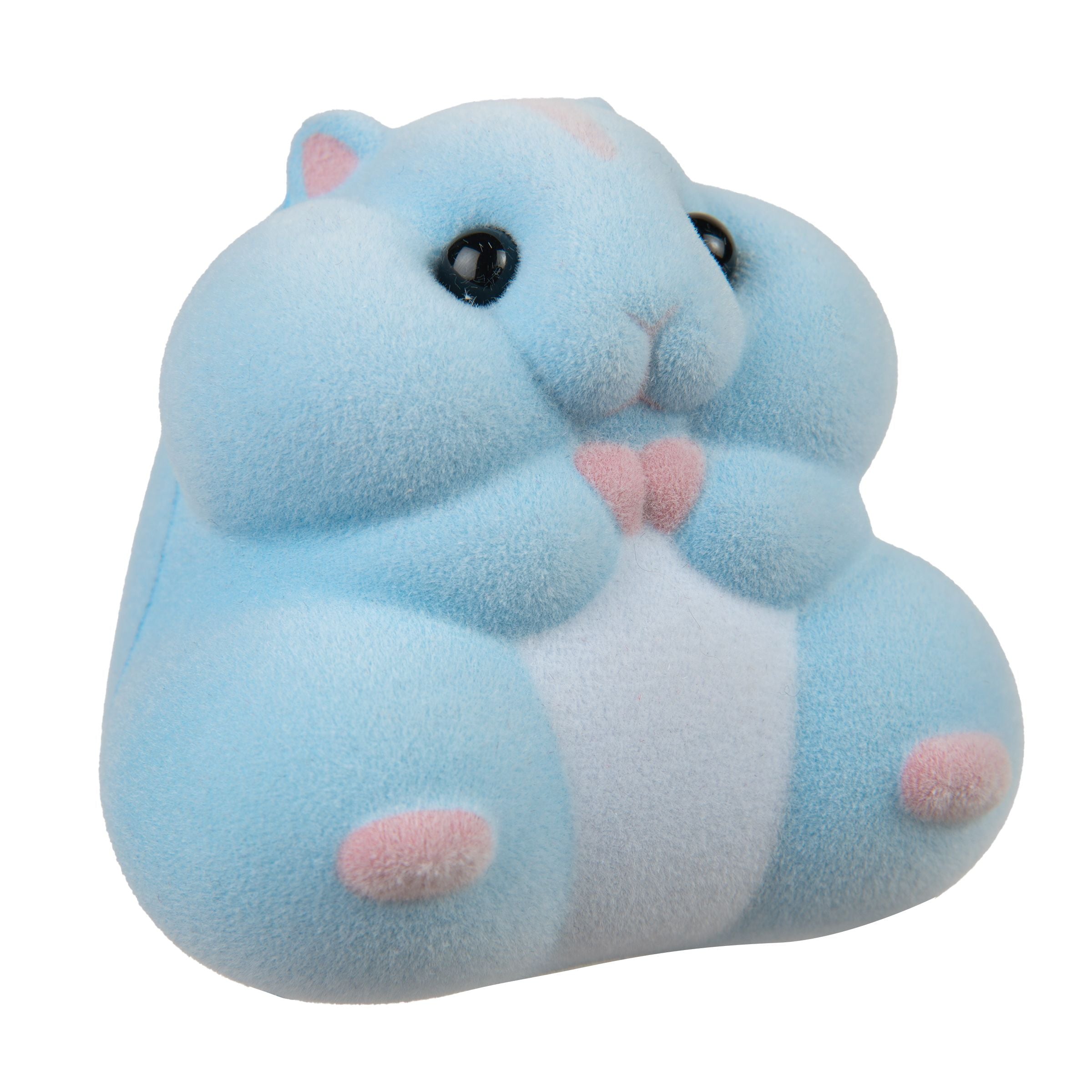 Master Toys 3 Inch Fuzzy Pudgiez Hamster Squishy - Sensory Fidget Toy