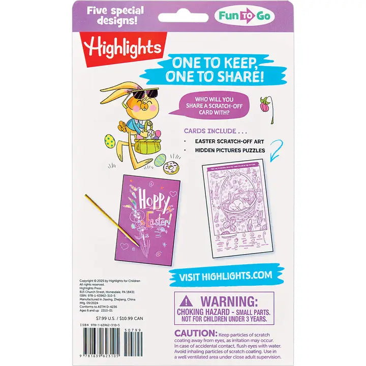 Highlights Hidden Pictures: Easter Scratch and Play Activity Book