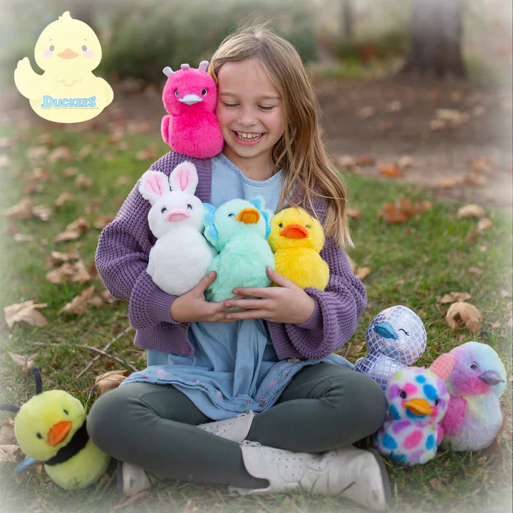 Duckeez 7 Inch Tundee the Girafee Duck Plush Toy by Beverly Hills Teddy Bear Company