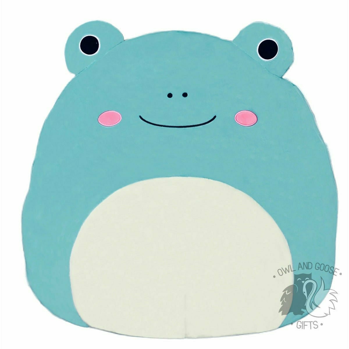 Squishmallow 20 Inch Robert the Frog Plush Toy - Owl & Goose Gifts