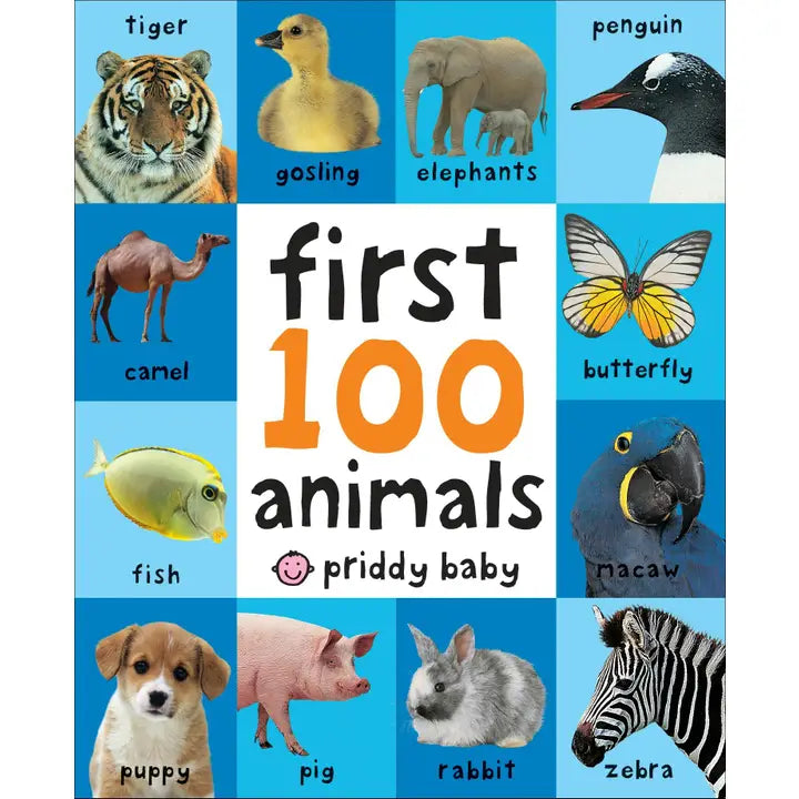 First 100 Animals Padded Board Book