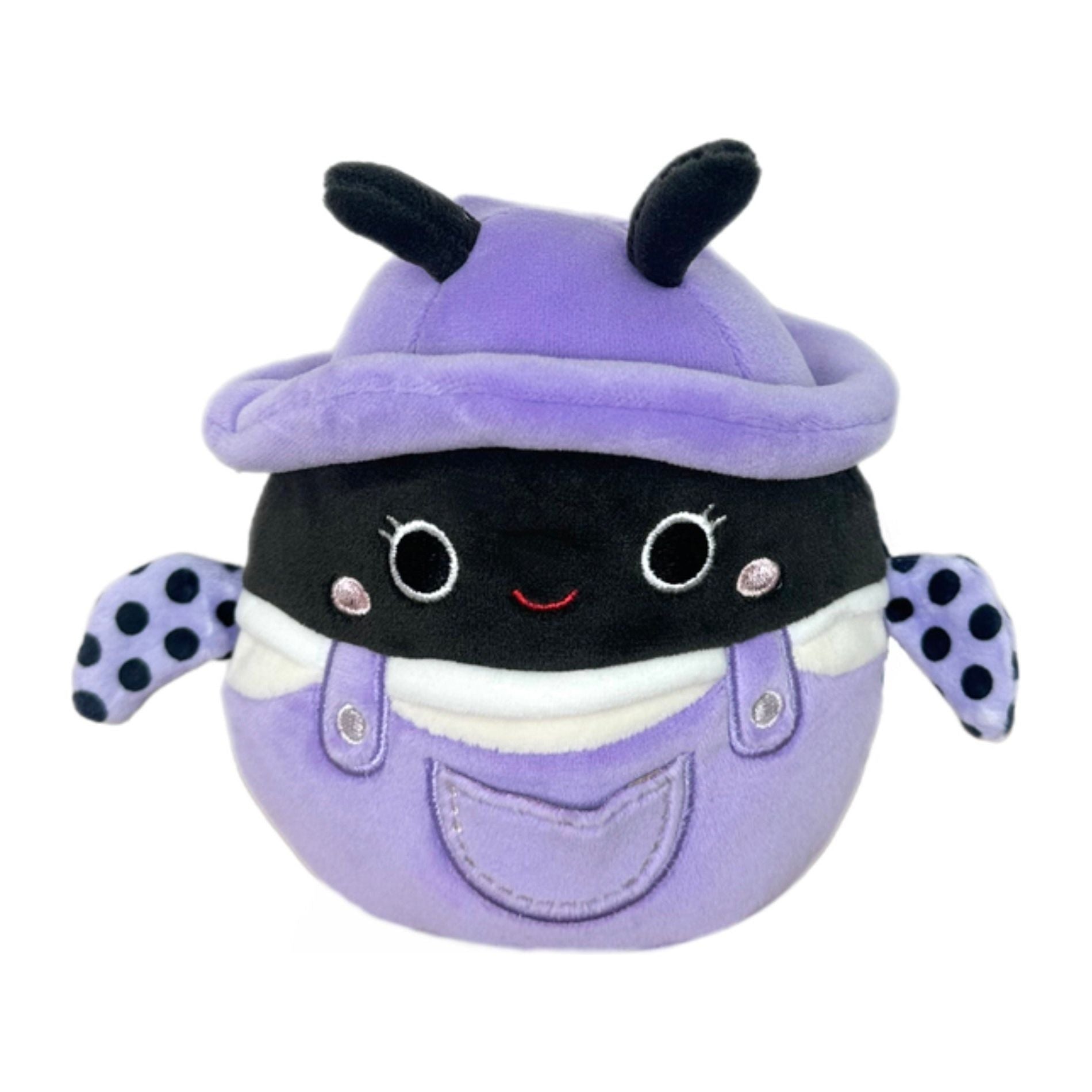 Squishmallow 5 Inch Citlalli the Ladybug in Overalls Plush Toy *FINAL SALE*