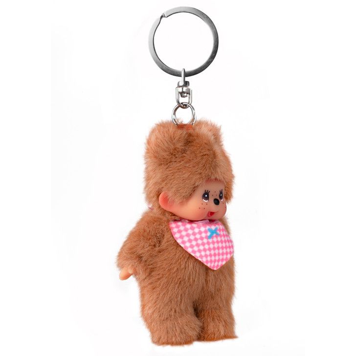 Monchhichi 4 Inch Bearchhichi Plush Doll Keychain
