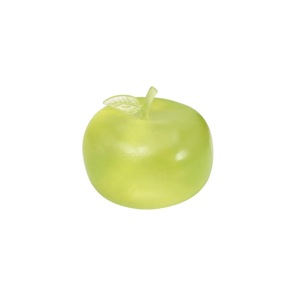 Sugar Gel Squishy 2.5 Inch Apple Maltose Filled Sensory Toy - Assorted