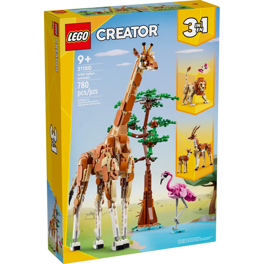 LEGO® Creator 3in1 Wild Safari Animals 31150