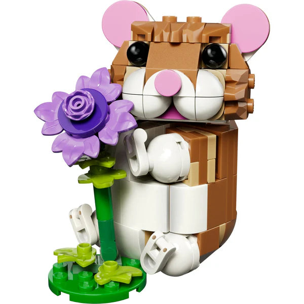 LEGO® Creator 3in1 Cute Hamster with a Flower 31376