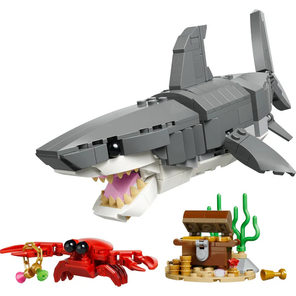 LEGO® Creator 3in1 Fierce Shark with a Treasure Chest 31381