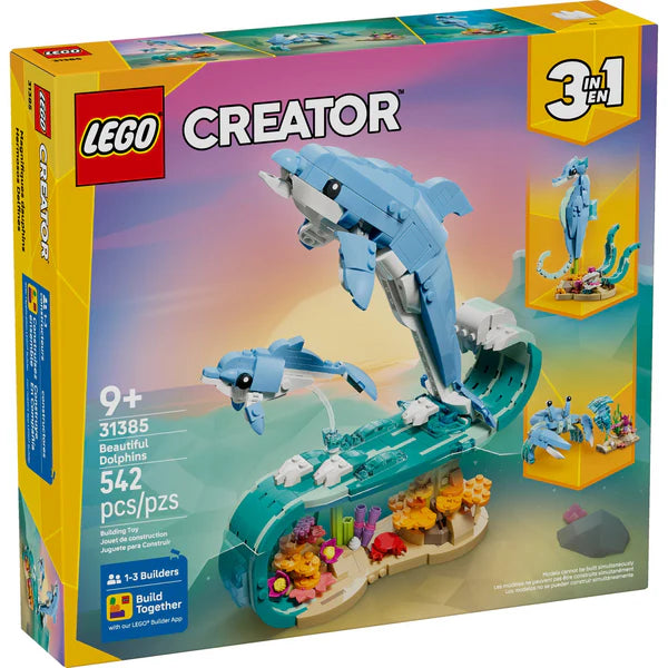 LEGO® Creator 3in1 Sea Animals: Beautiful Dolphin 31385