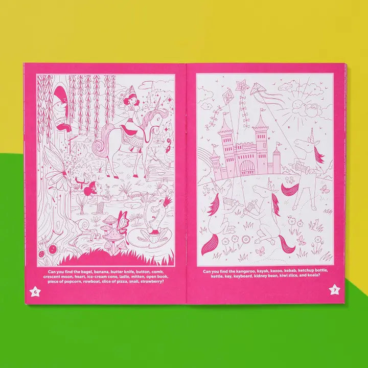 Highlights Hidden Pictures: Unicorn Sparkle Puzzles to Highlight Activity Book