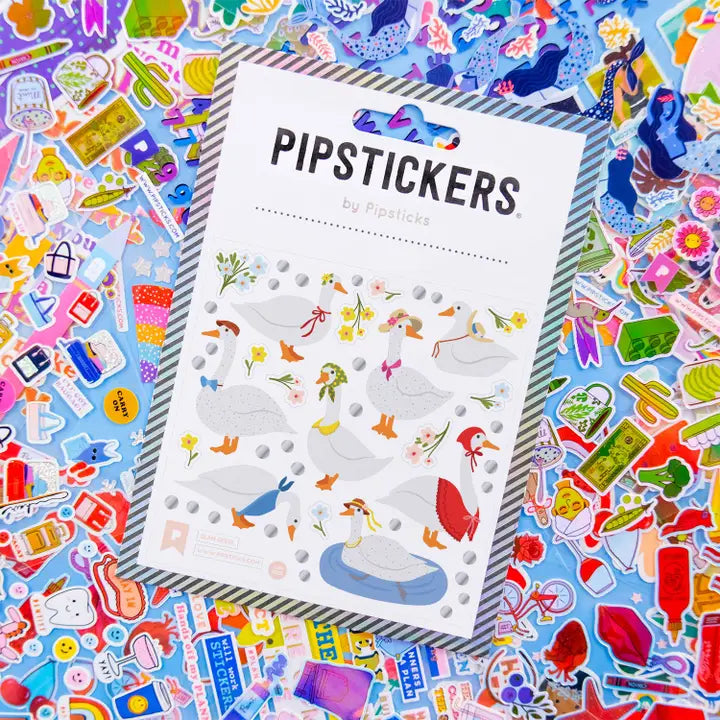 Pipsticks Glam Geese Sticker Sheet