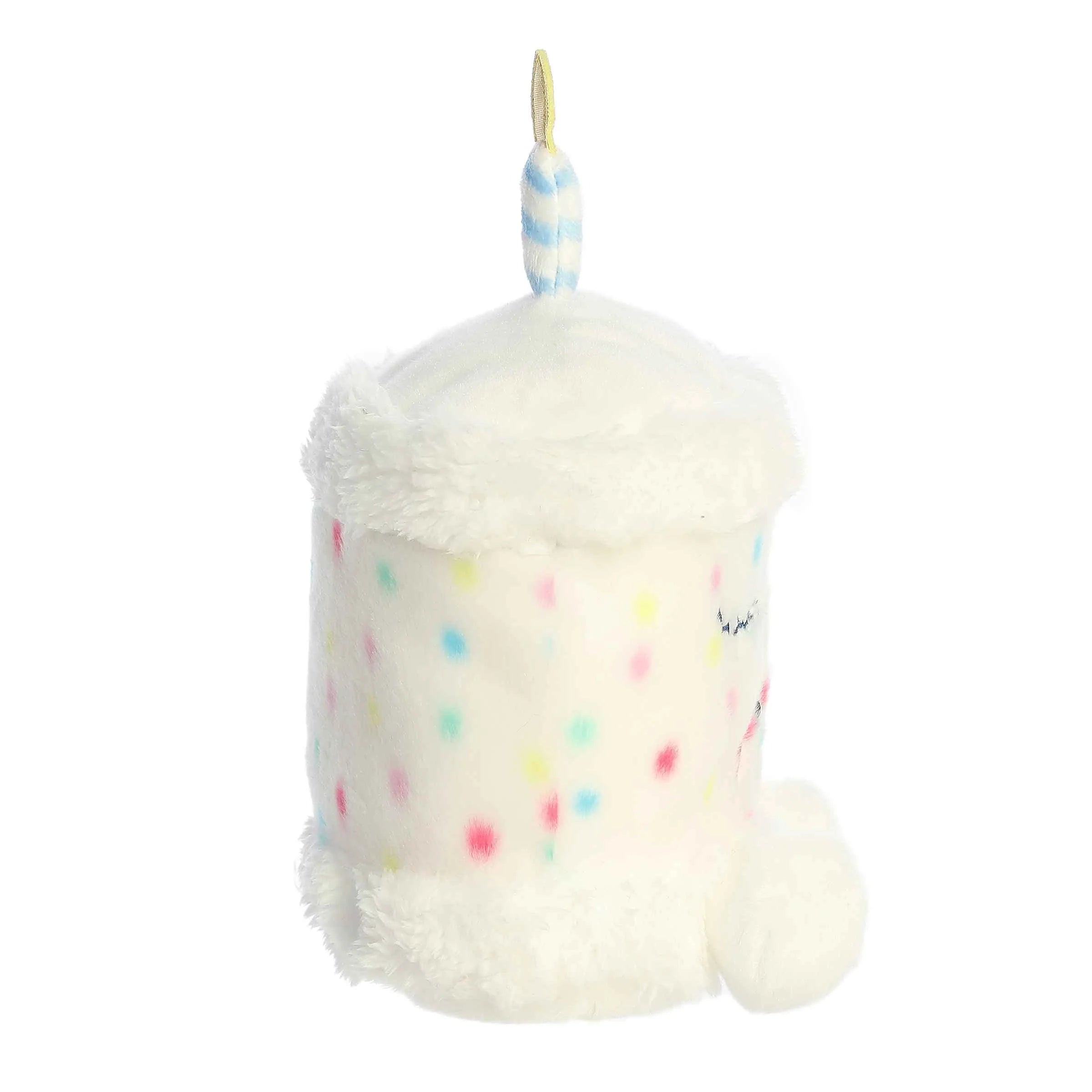 Palm Pals Party Sized 8 Inch Happy the B'Day Cake Plush Toy