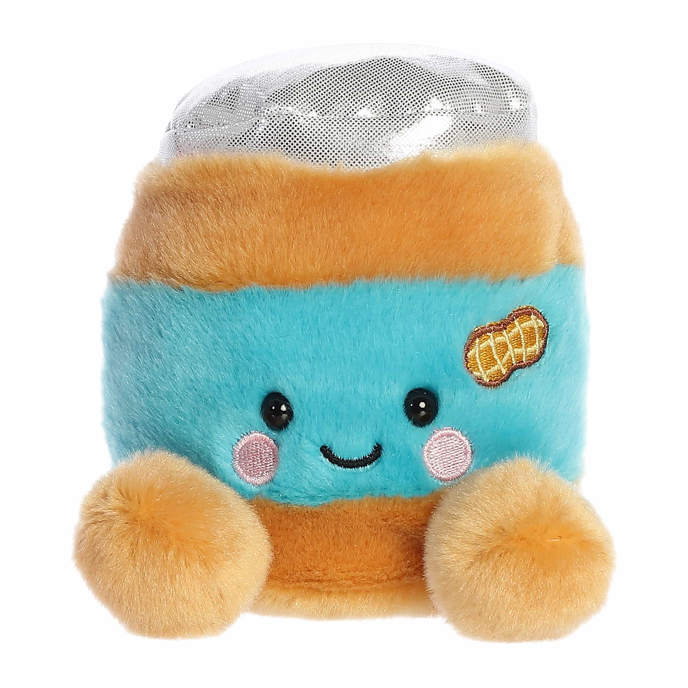 Palm Pals 5 Inch Petey the Peanut Butter Plush Toy