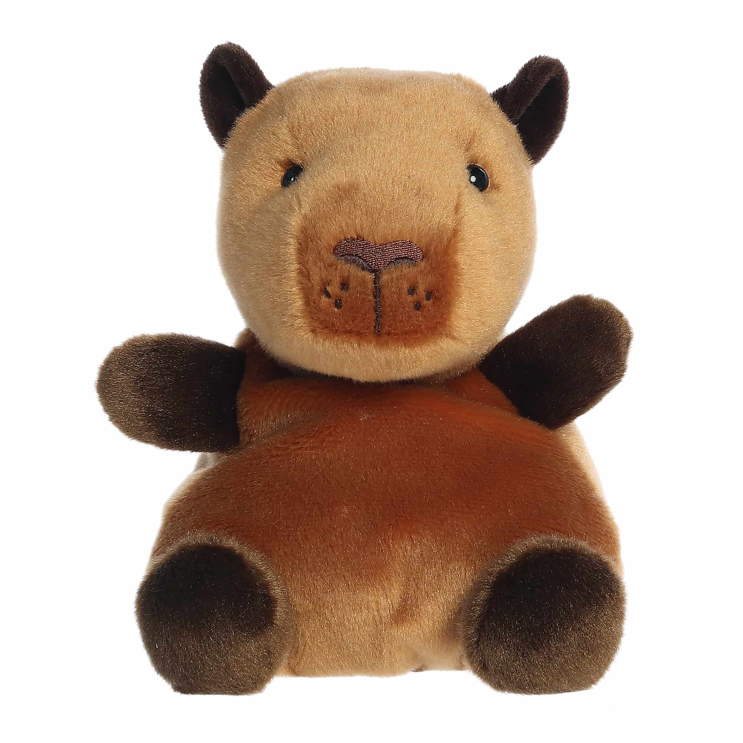 Palm Pals Party Sized 8 Inch Sid the Capybara Plush Toy