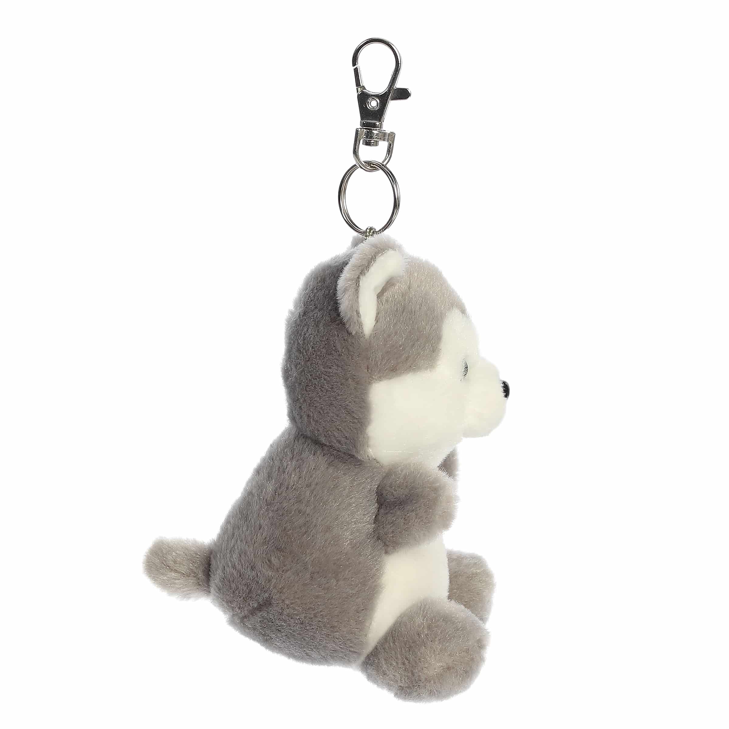 Palm Pals 4 Inch Busky the Husky Plush Clip