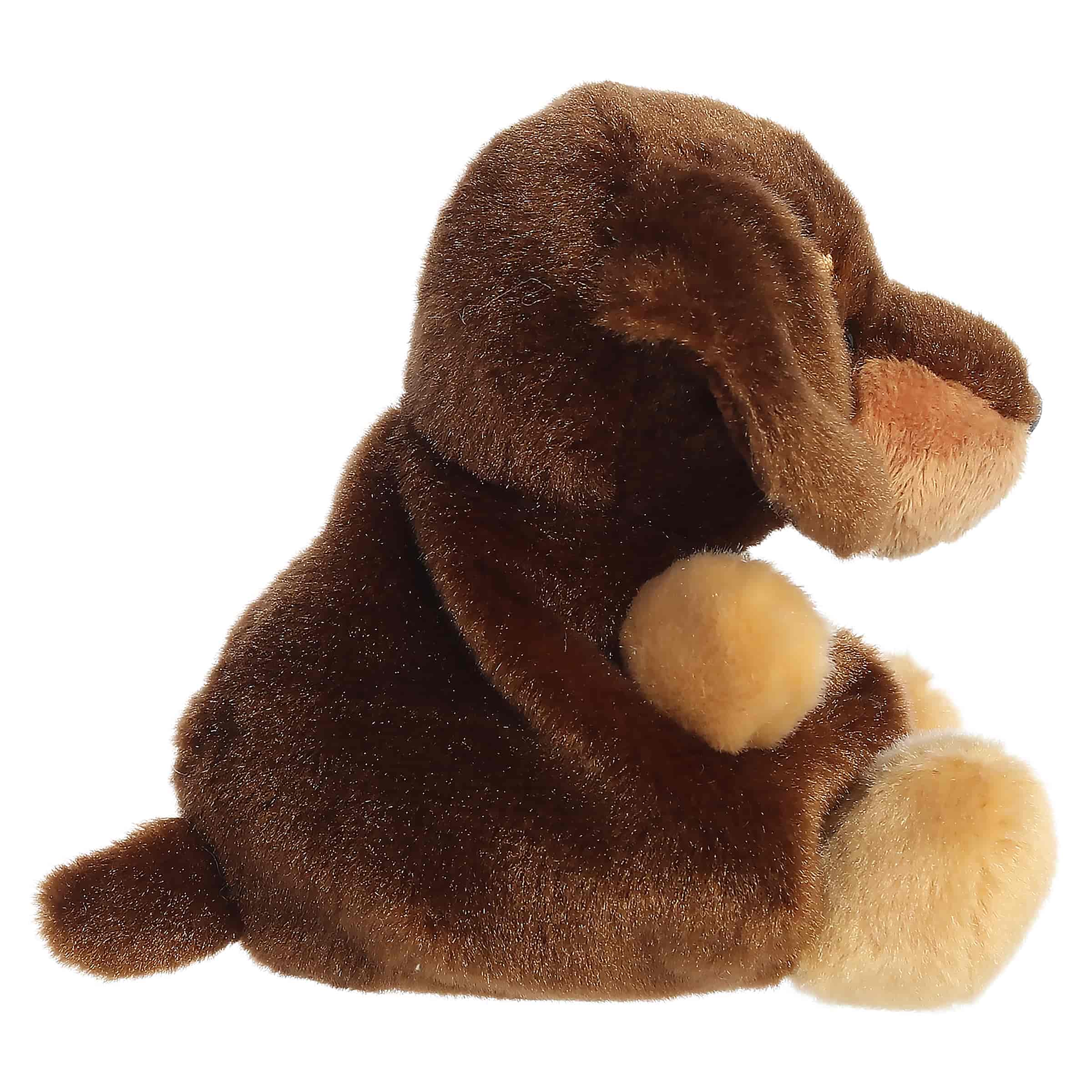 Palm Pals 5 Inch Houdini the Dachshund Dog Plush Toy