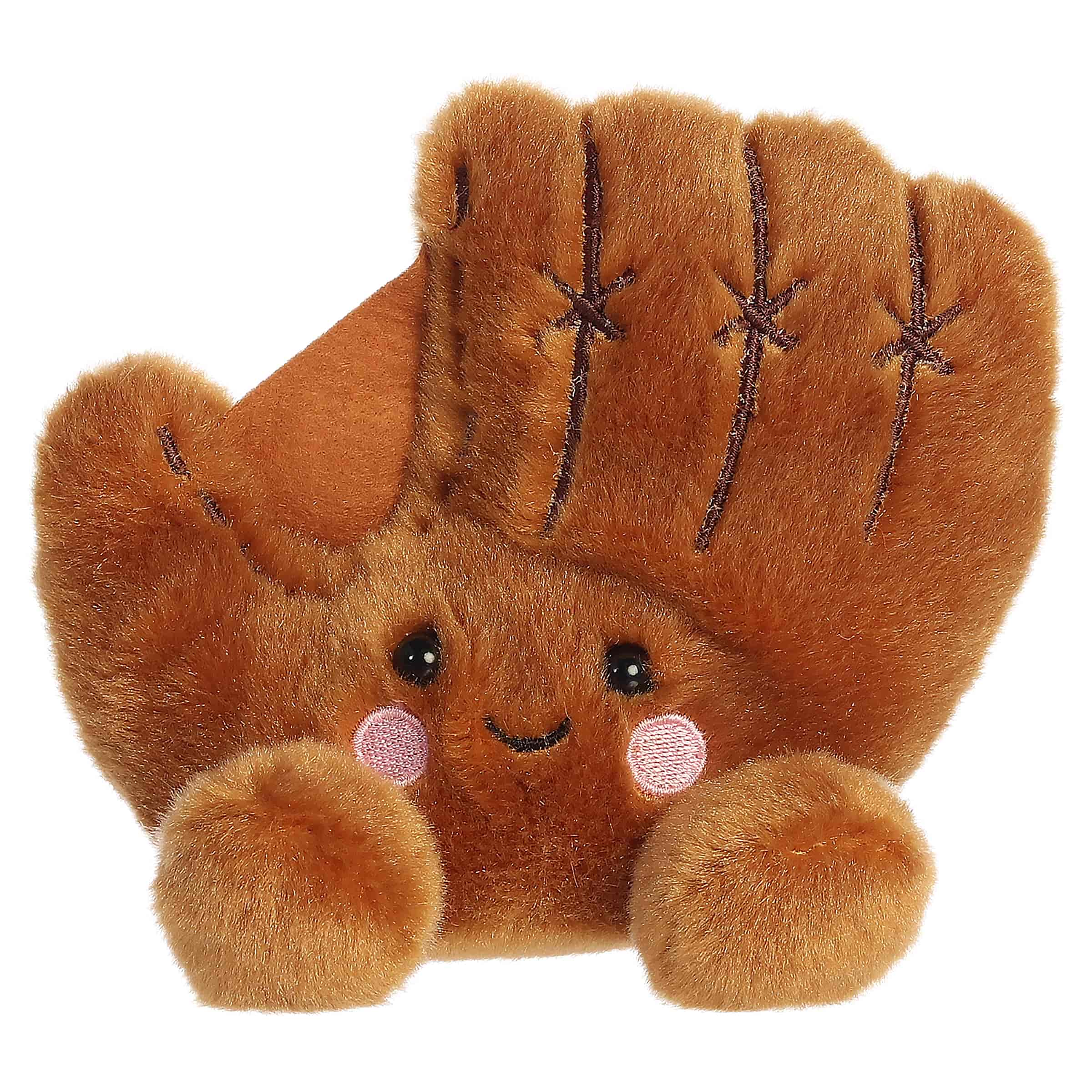 Palm Pals 5 Inch Tag Baseball Glove Plush Toy