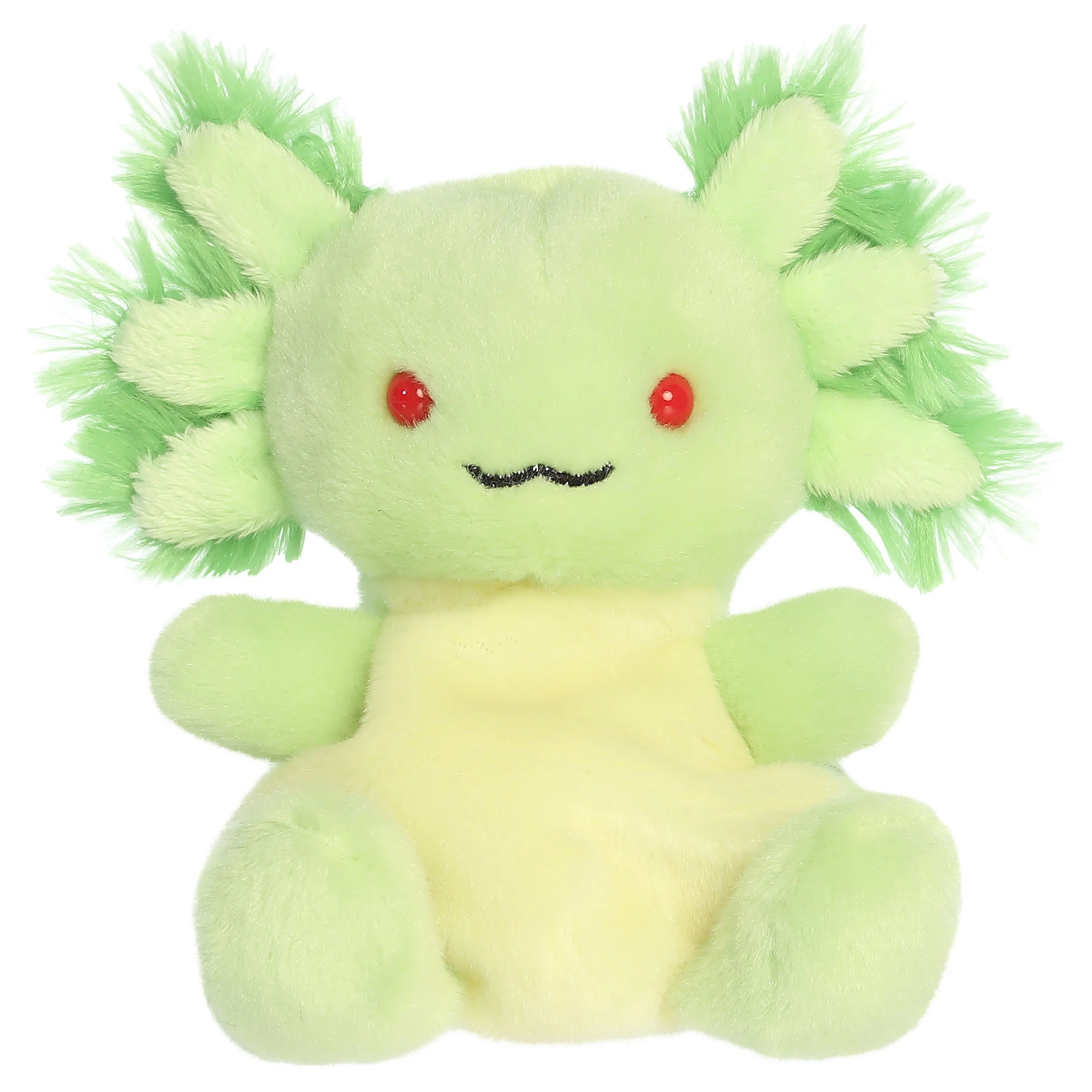 Palm Pals 5 Inch Ecto the Radioactive Axolotl Plush Toy