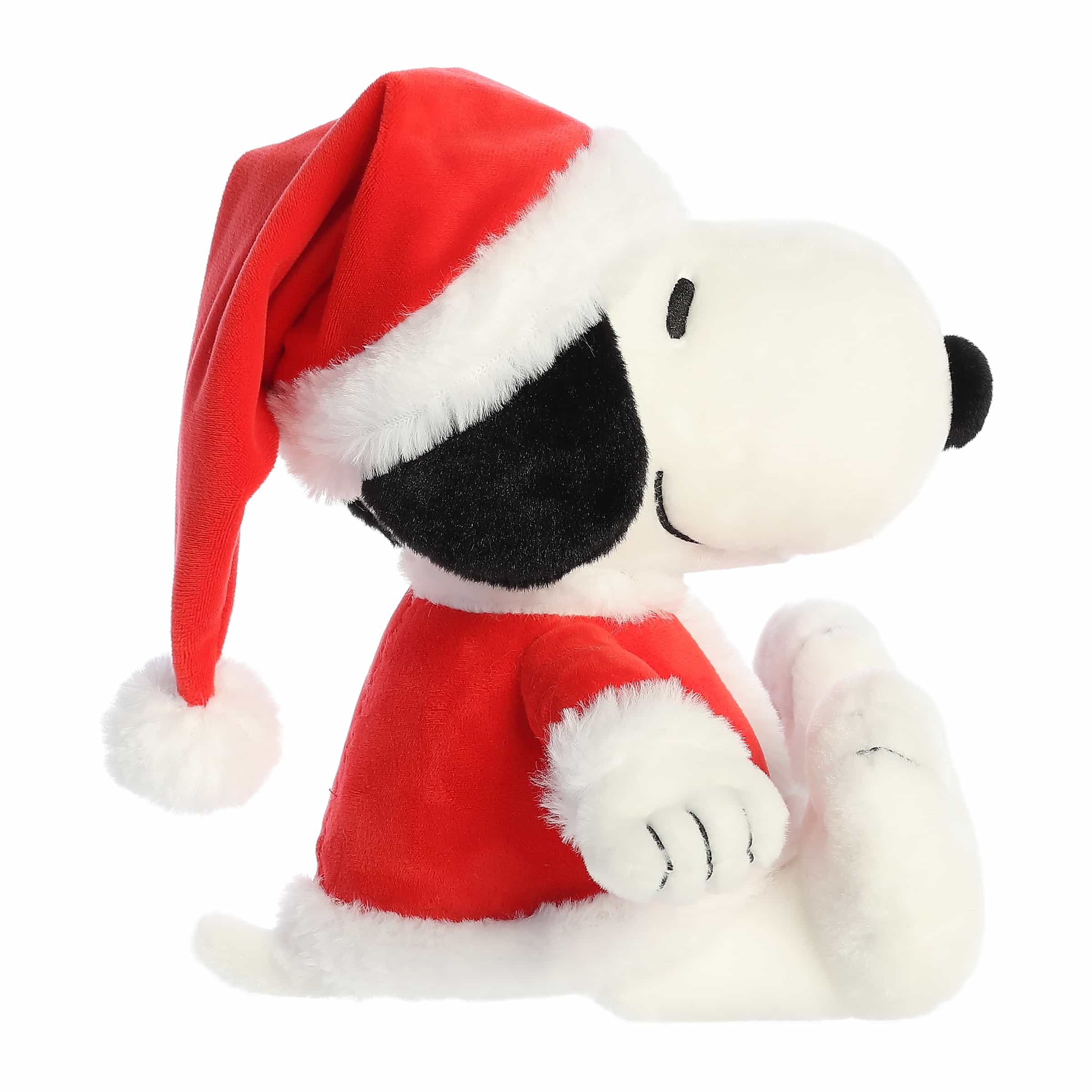 Aurora Plush 12 Inch Peanuts Santa Snoopy Holiday Plush Toy