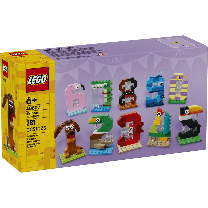 LEGO® Birthday Numbers 40807