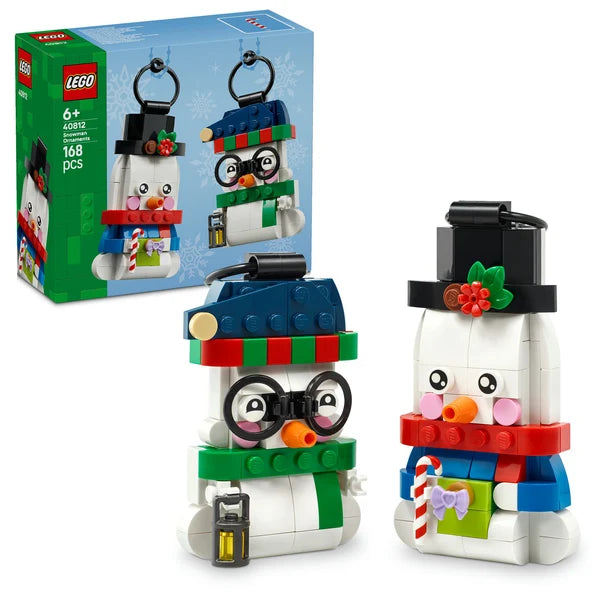 LEGO® Snowman Ornaments 40812