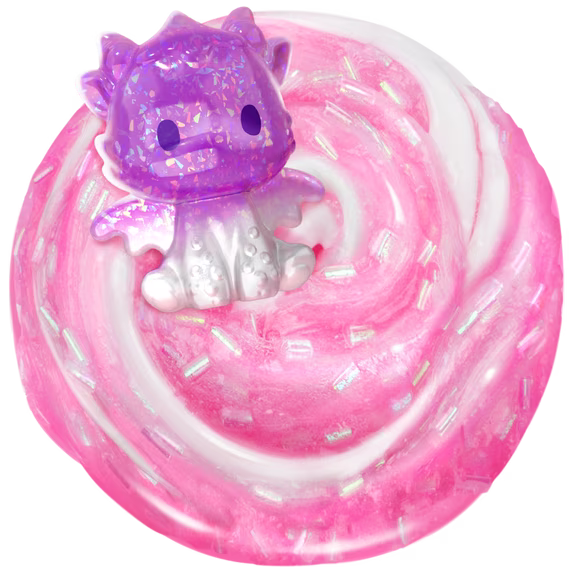 Gui Gui Slime Kit Single Mystery Jar FRUITY GLOW EDIT - Crunch Slime