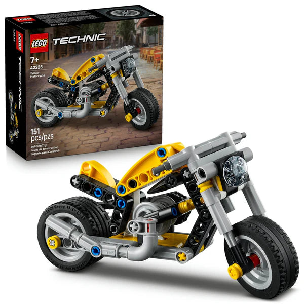 LEGO® Technic™ Yellow Motorcycle 42225