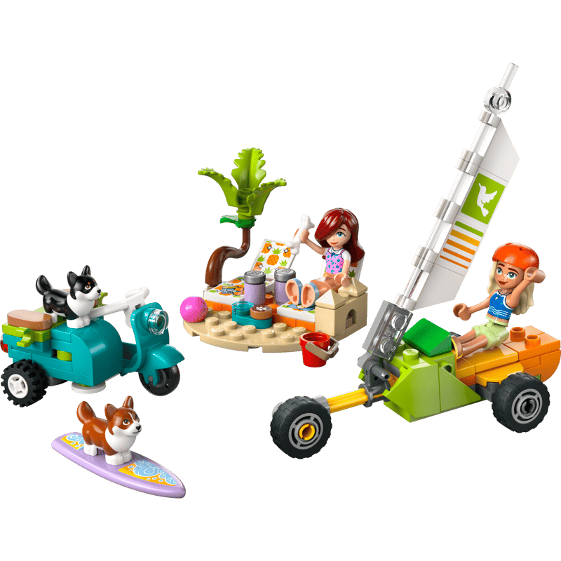 LEGO® Friends Surfing Dogs and Scooter Adventure