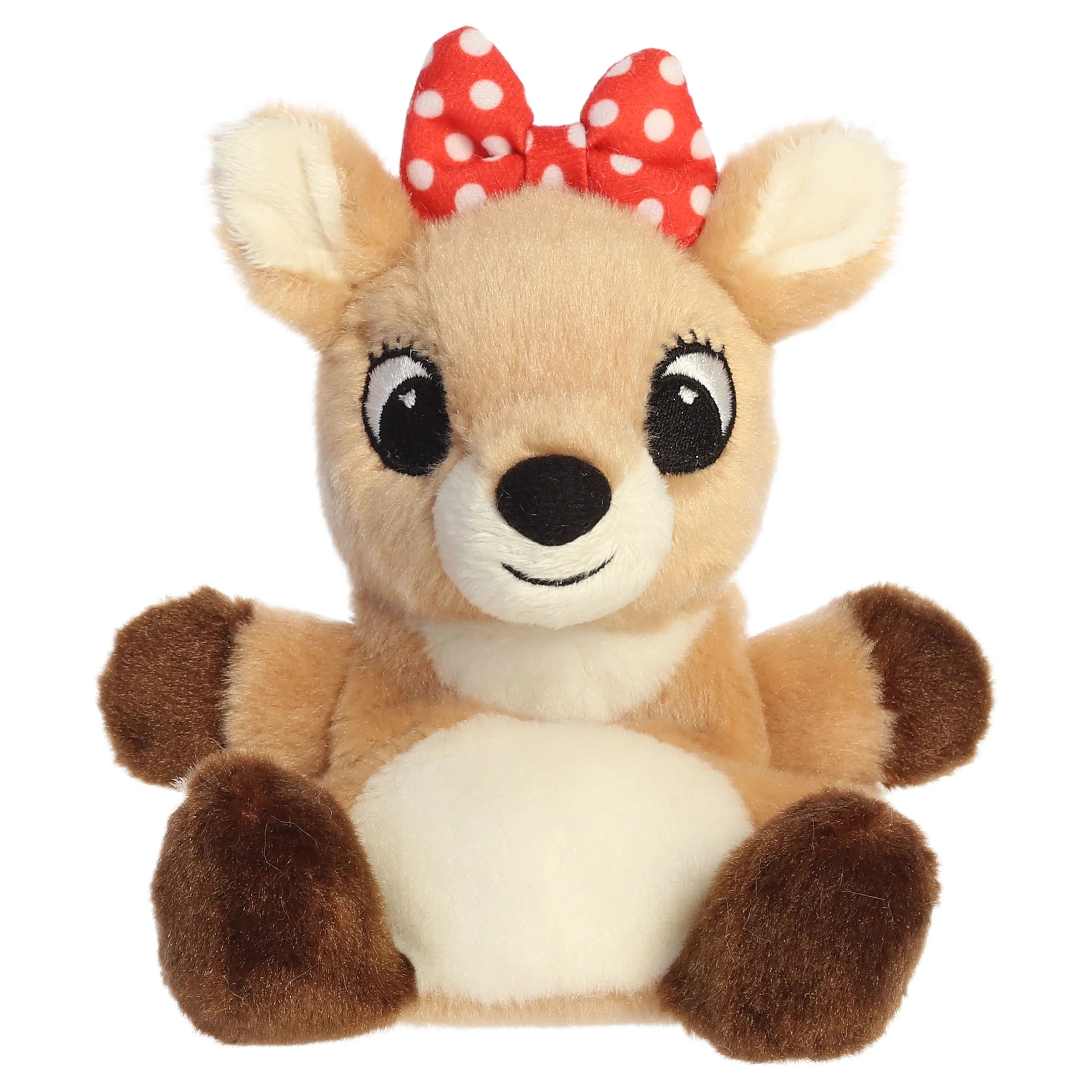 Palm Pals 5 Inch CLARICE Rudolph the Red Nosed Reindeer Holiday Plush Toy