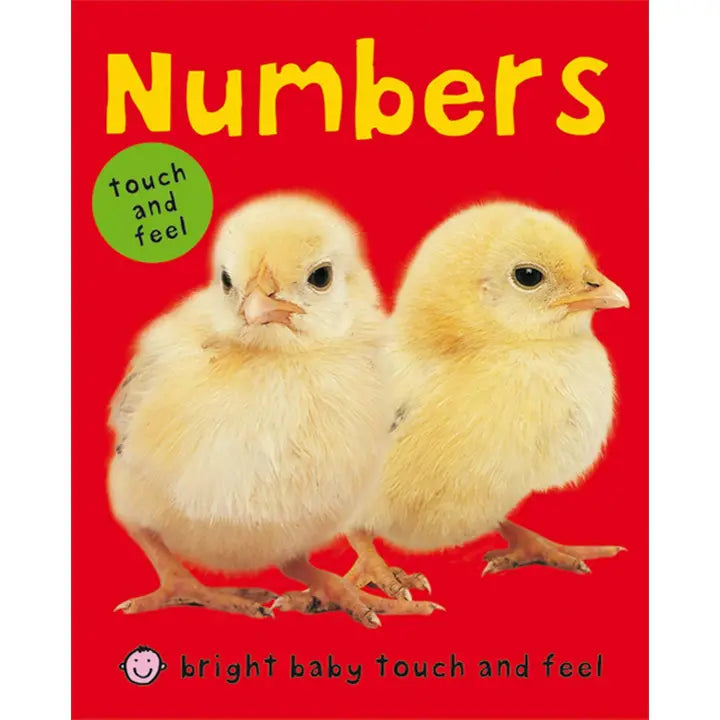 Bright Baby Touch & Feel Numbers Sensory Board Book