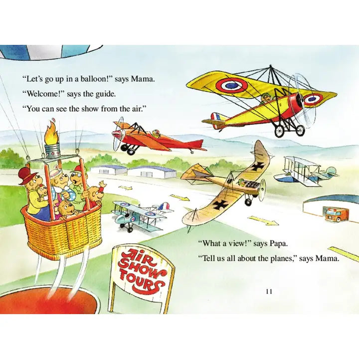 The Berenstain Bears Take Off: I Can Read Level 1 Paperback Book