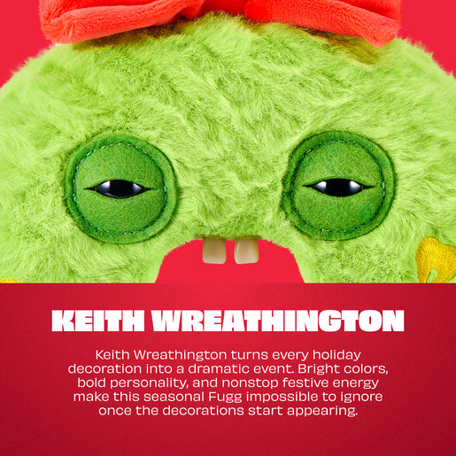 Zuru Fugglers 9 Inch Festive Fuggs Series 2 - Keith Wreathington