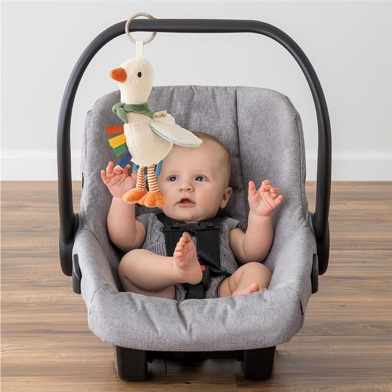 Itzy Ritzy Bitzy Traveler™ Goose Plush Teether Toy