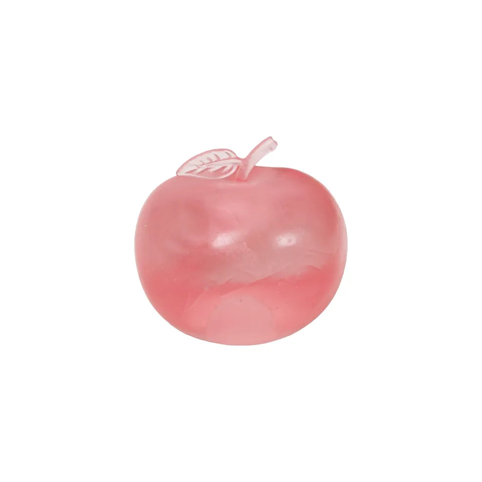 Sugar Gel Squishy 2.5 Inch Apple Maltose Filled Sensory Toy - Assorted