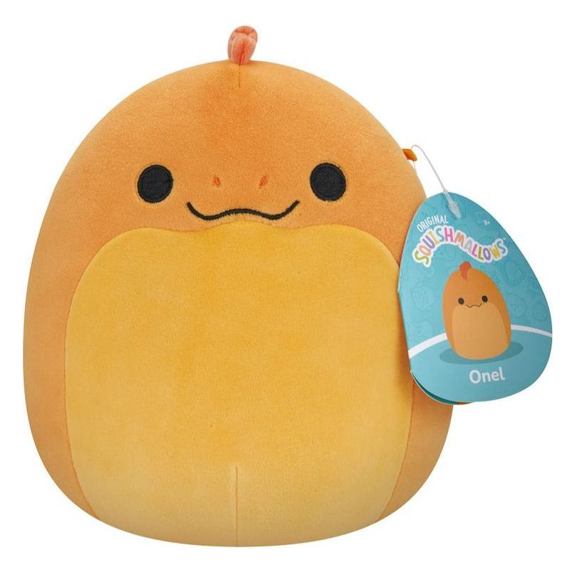 Squishmallow 5 Inch Onel the Orange Eel Plush Toy - Owl & Goose Gifts