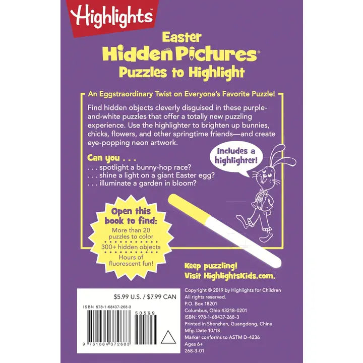 Highlights Hidden Pictures: Easter Puzzles to Highlight Activity Book