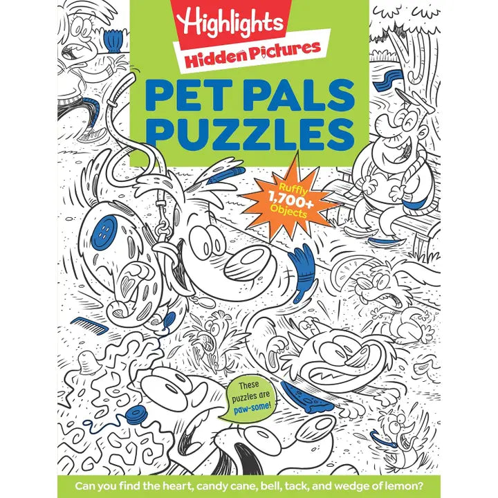 Highlights Hidden Pictures: Pet Pals Puzzles Activity Book