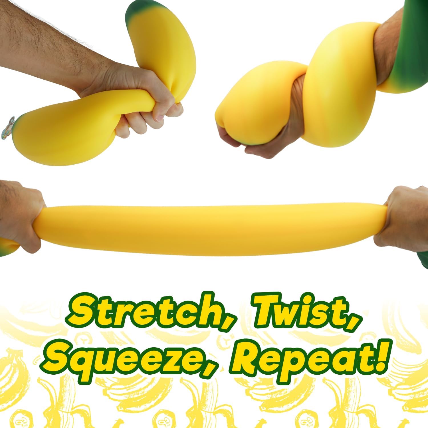 Ja-Ru Irre-Squish-Tible Jumbo Big Buh Nay Nay 16 Inch Squishy Sensory Toy