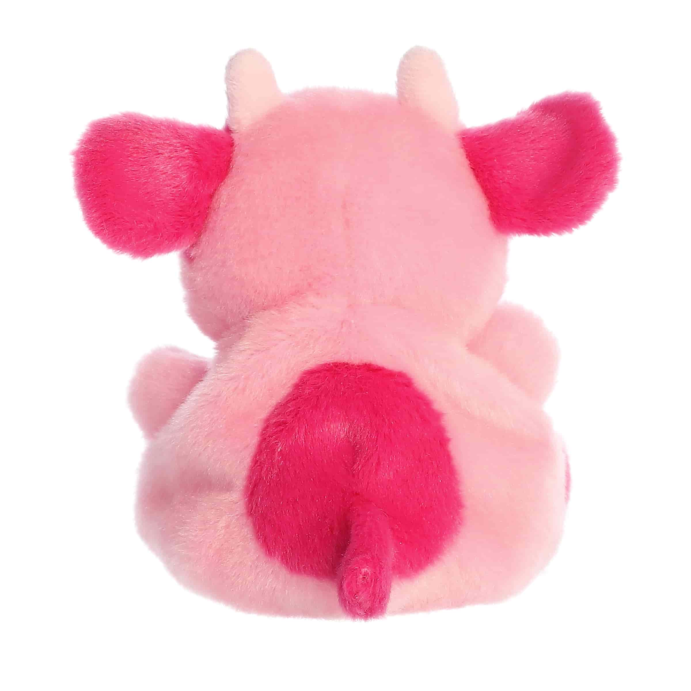 Palm Pals 5 Inch Blossom the Pink Cow Valentine Plush Toy